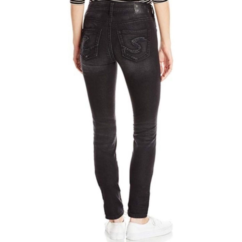 Silver “SUKI” Joga High Rise Super Stretchy & Comfortable  Jeans